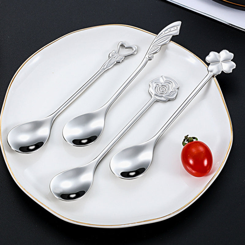 Stainless Steel Coffee Tea Stirring Spoon Dessert Spoon, Silver (BPA Free, No FDA) Stainless Steel Coffee Tea Stirring Spoon Dessert Spoon, Silver (BPA Free, No FDA)